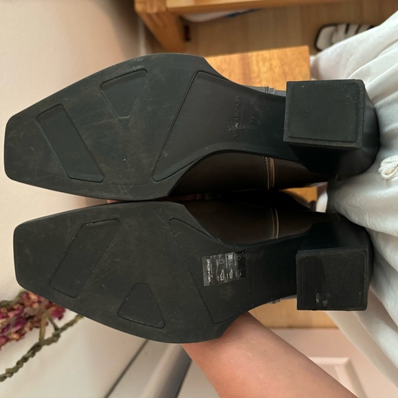 Vagabond Alina Tall Boots in Brown Brush-off Leather Sz 38 - Picture 7 of 14